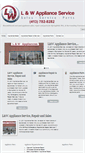 Mobile Screenshot of lwapplianceservice.com